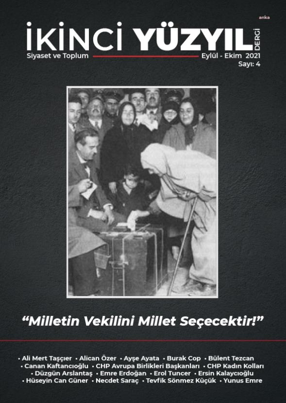 İKİNCİ YÜZYIL DERGİSİ'NİN 4'ÜNCÜ SAYISI OKUYUCUYA SUNULDU