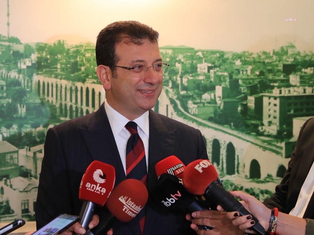 İMAMOĞLU: "İSTANBULLULARIN HAKKINI BİR AVUÇ İNSANA YEDİRMEYECEĞİZ"