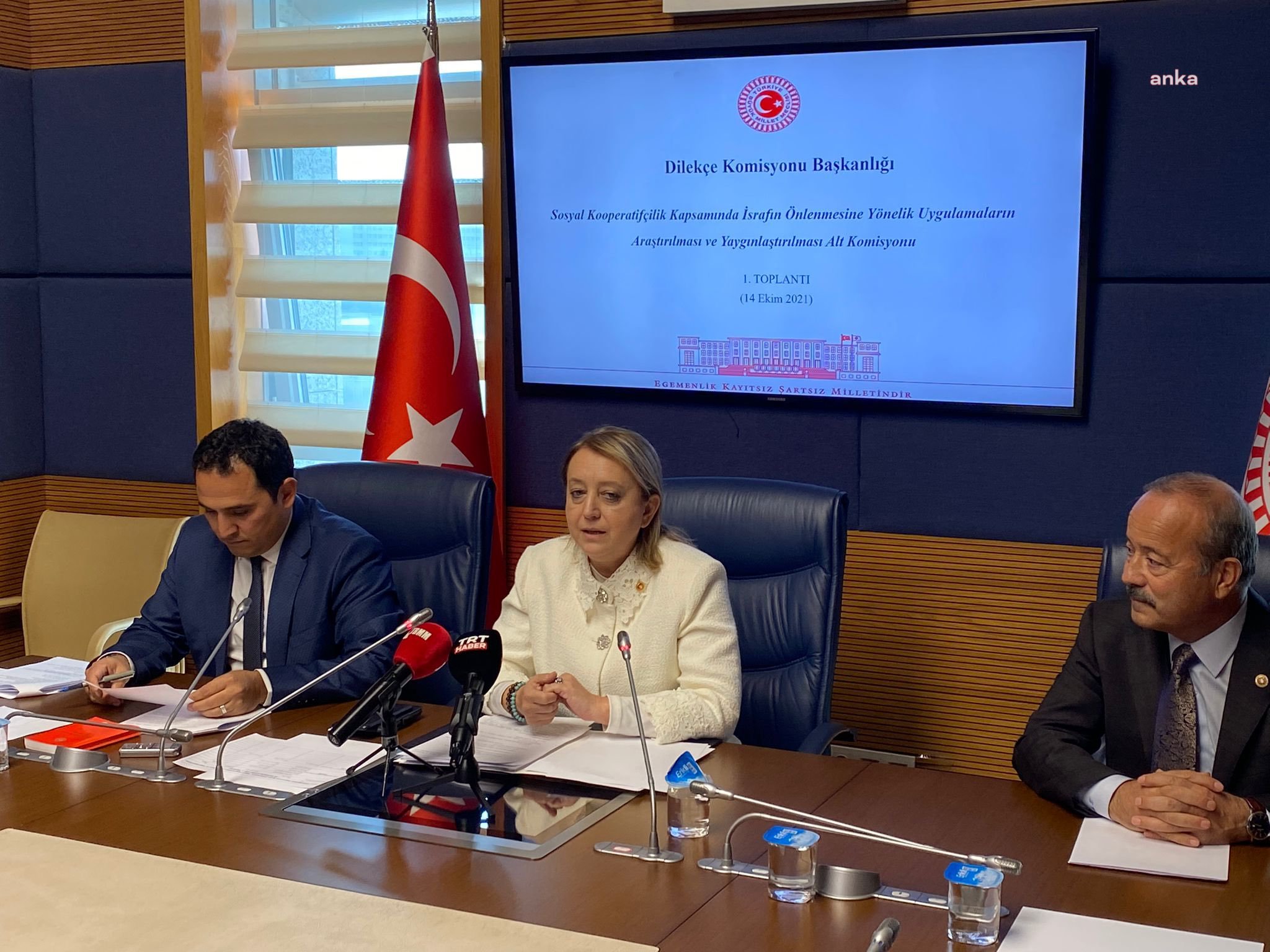 İSRAFIN ÖNLENMESİNE YÖNELİK ARAŞTIRMA KOMİSYONU'NUN BAŞKANI ARZU AYDIN OLDU