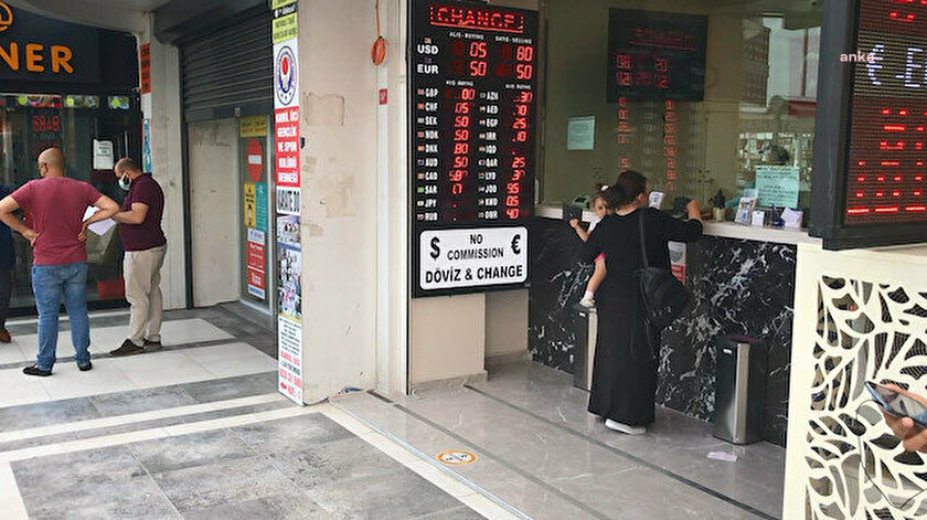 DOLAR/TL 9,2160'A KADAR TIRMANDI