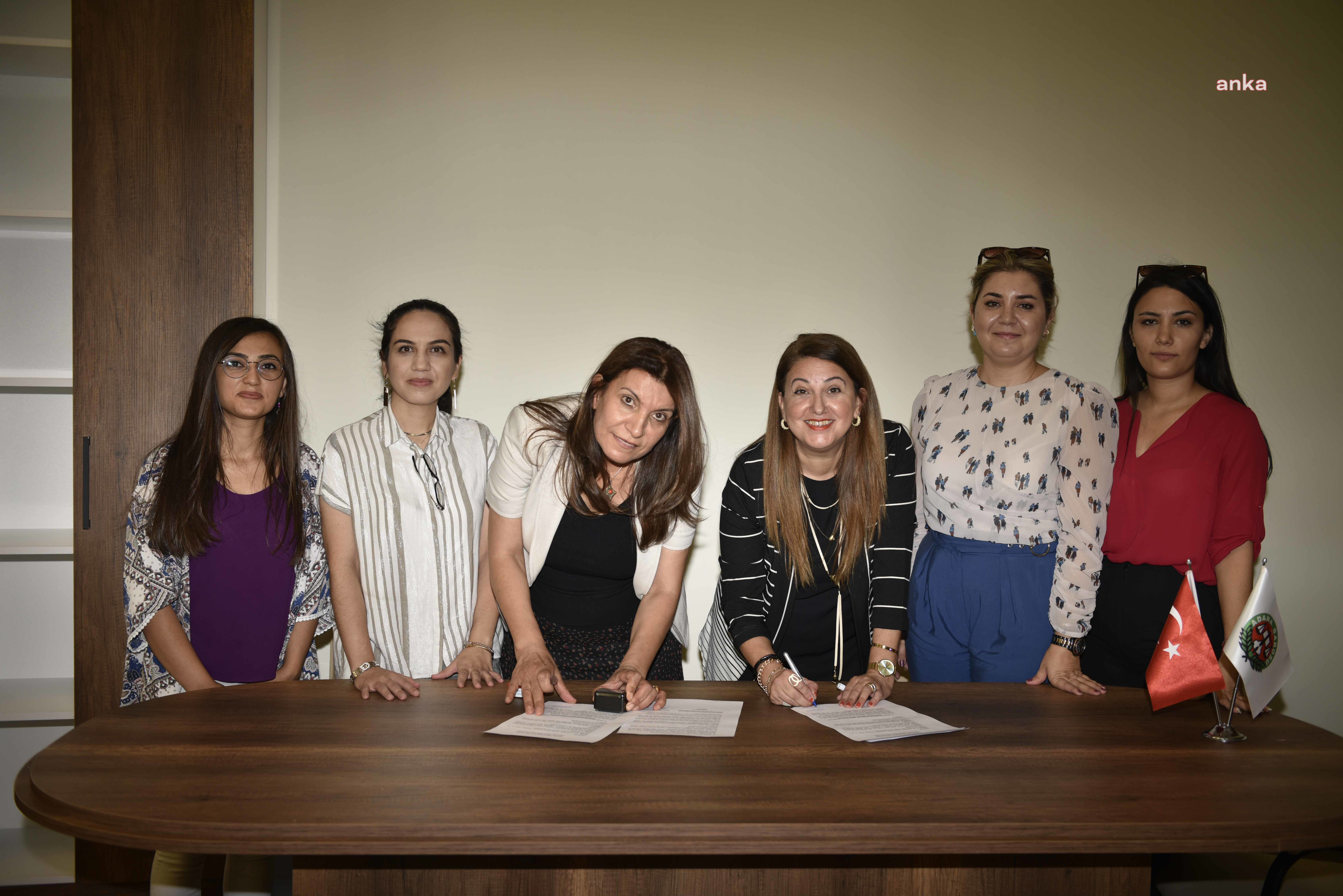 ADANA BÜYÜKŞEHİR BELEDİYESİ VE ADANA BAROSU'NDAN KADINA ŞİDDETE KARŞI İŞ BİRLİĞİ
