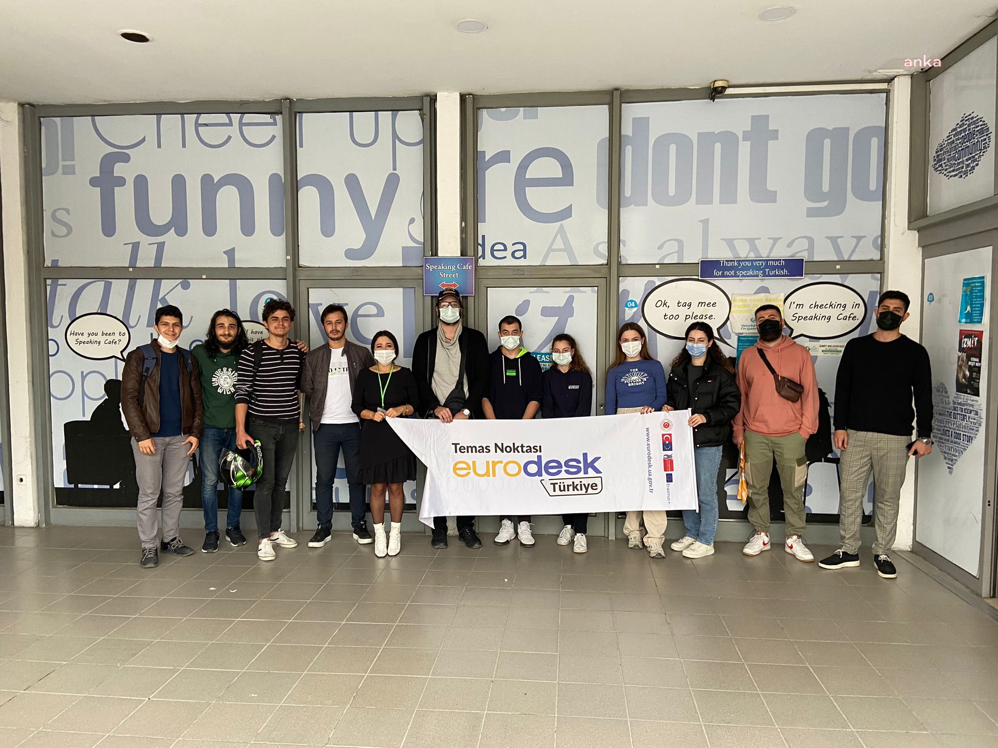 İZMİT BELEDİYESİ, GENÇLERİ ERASMUS  PROGRAMI HAKKINDA BİLGİLENDİRDİ