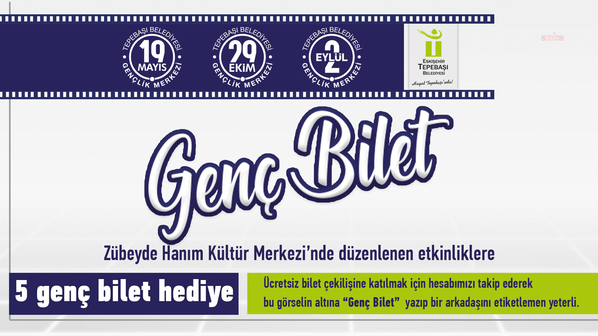 TEPEBAŞI'NDA SANATA GENÇLİK KONTENJANI DEVAM EDİYOR