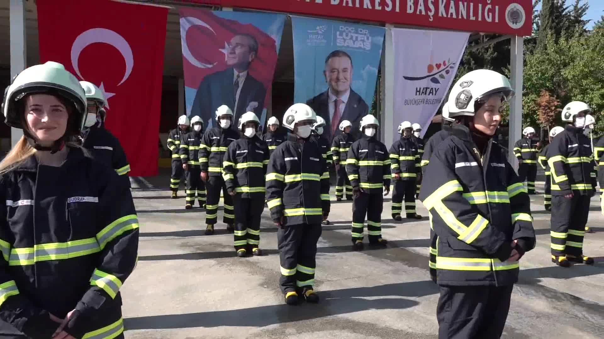 HATAY BÜYÜŞEHİR'İN GÖNÜLLÜ İTFAİYECİ PROJESİ BÜYÜYOR