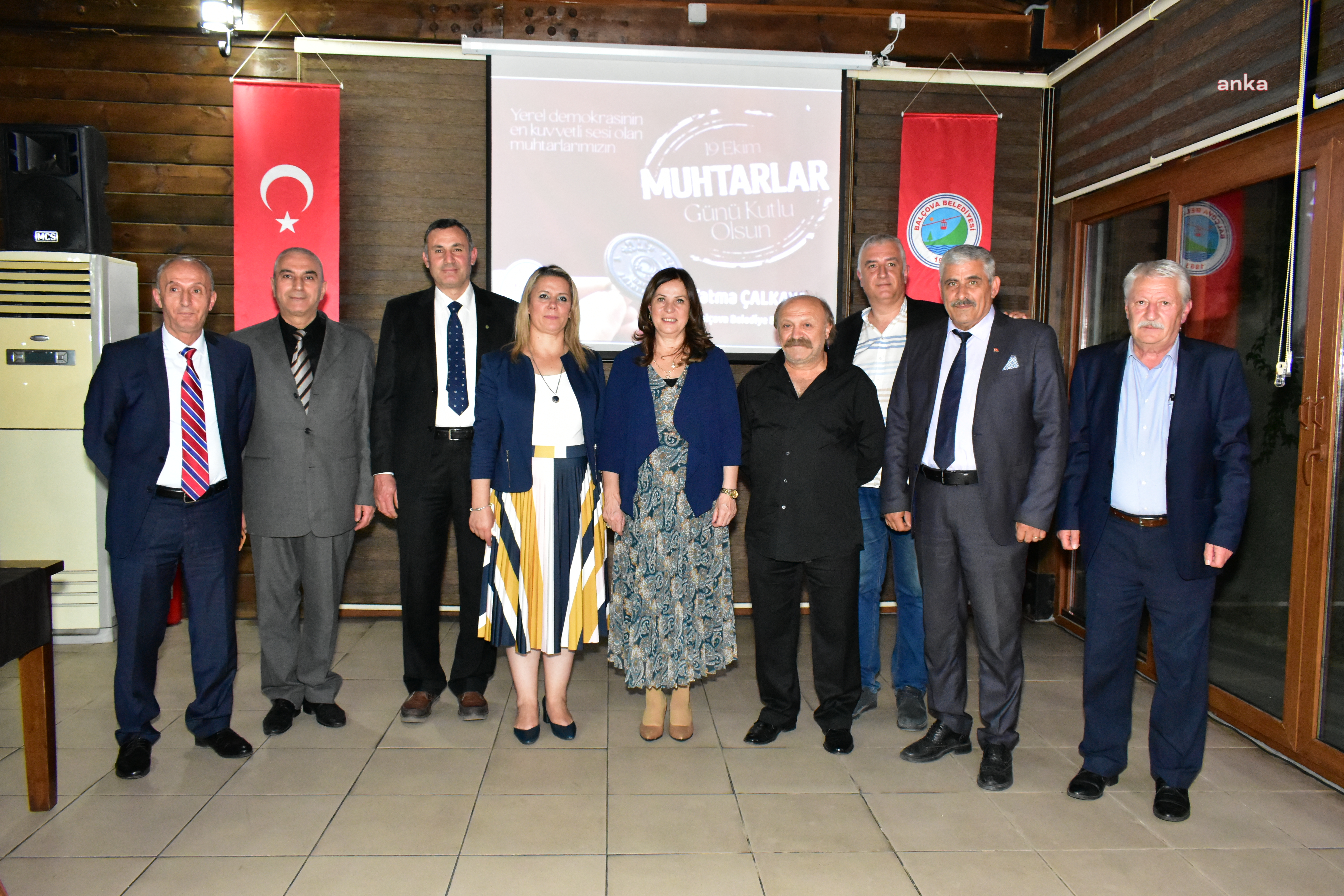 BALÇOVA BELEDİYE BAŞKANI ÇALKAYA’DAN MUHTARLAR ONURUNA YEMEK