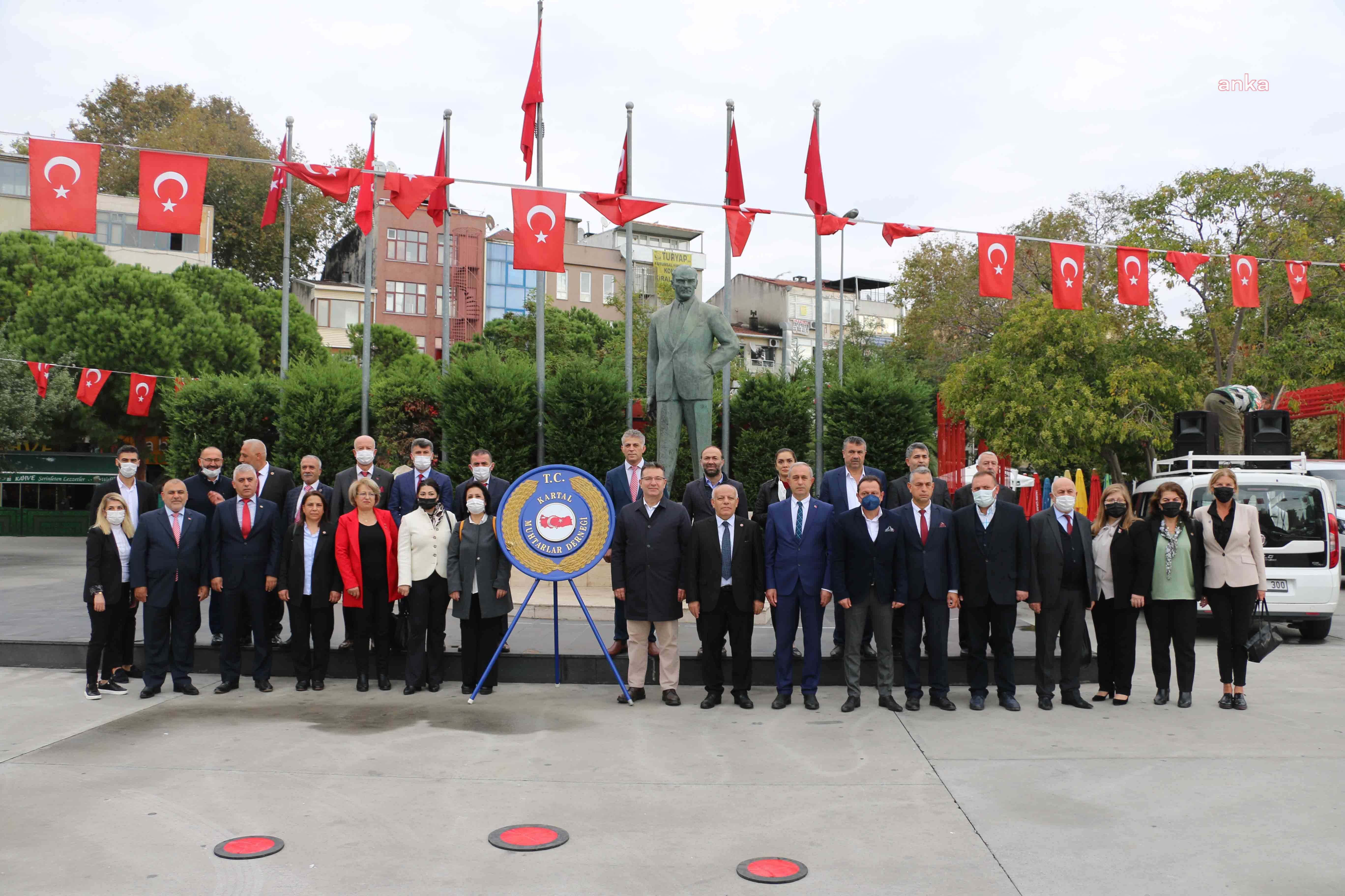 KARTAL’DA MUHTARLAR GÜNÜ BURUK KUTLANDI