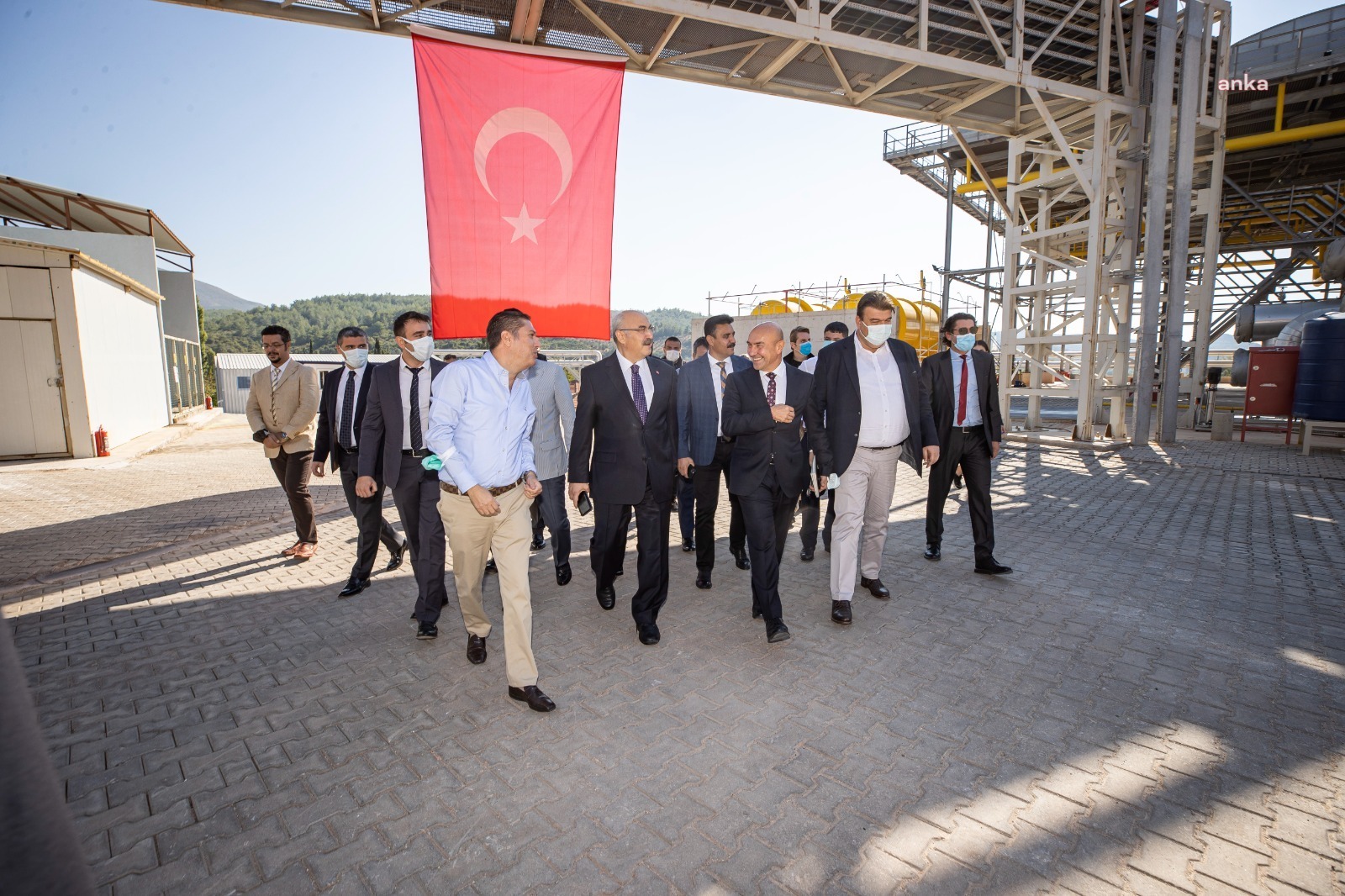 SEFERİHİSAR’DAKİ JEOTERMAL TESİSLERİNDE İNCELEME
