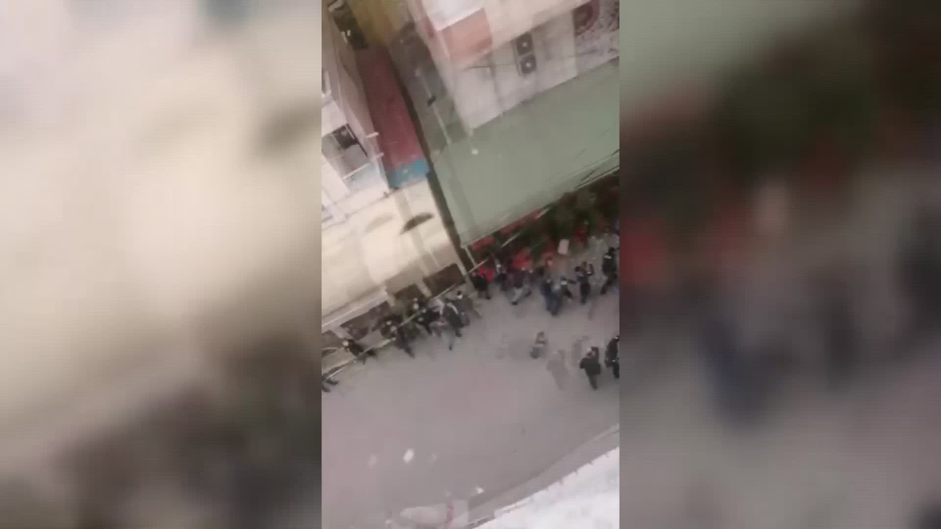 İBRAHİM GÖKÇEK'İN CENAZESİNE KATILANLARA POLİS MÜDAHALE ETTİ