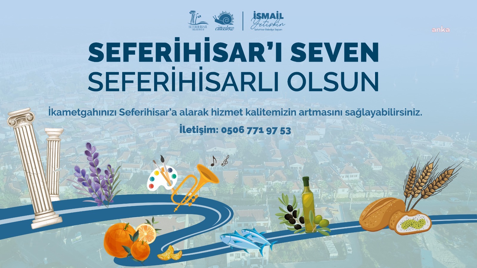 SEFERİHİSAR BELEDİYE BAŞKANI YETİŞKİN'DEN "İKAMETLERİ SEFERİHİSAR’A ALIN" ÇAĞRISI