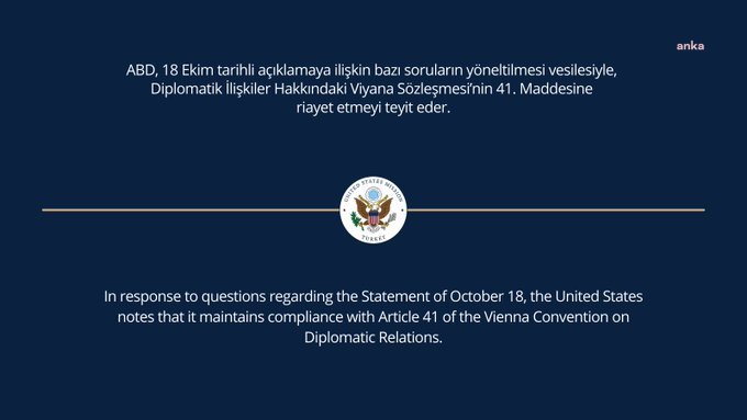 KABİNE TOPLANTISI SÜRERKEN BÜYÜKELÇİLERDEN ORTAK “İÇİŞLERİ” MESAJI GELDİ