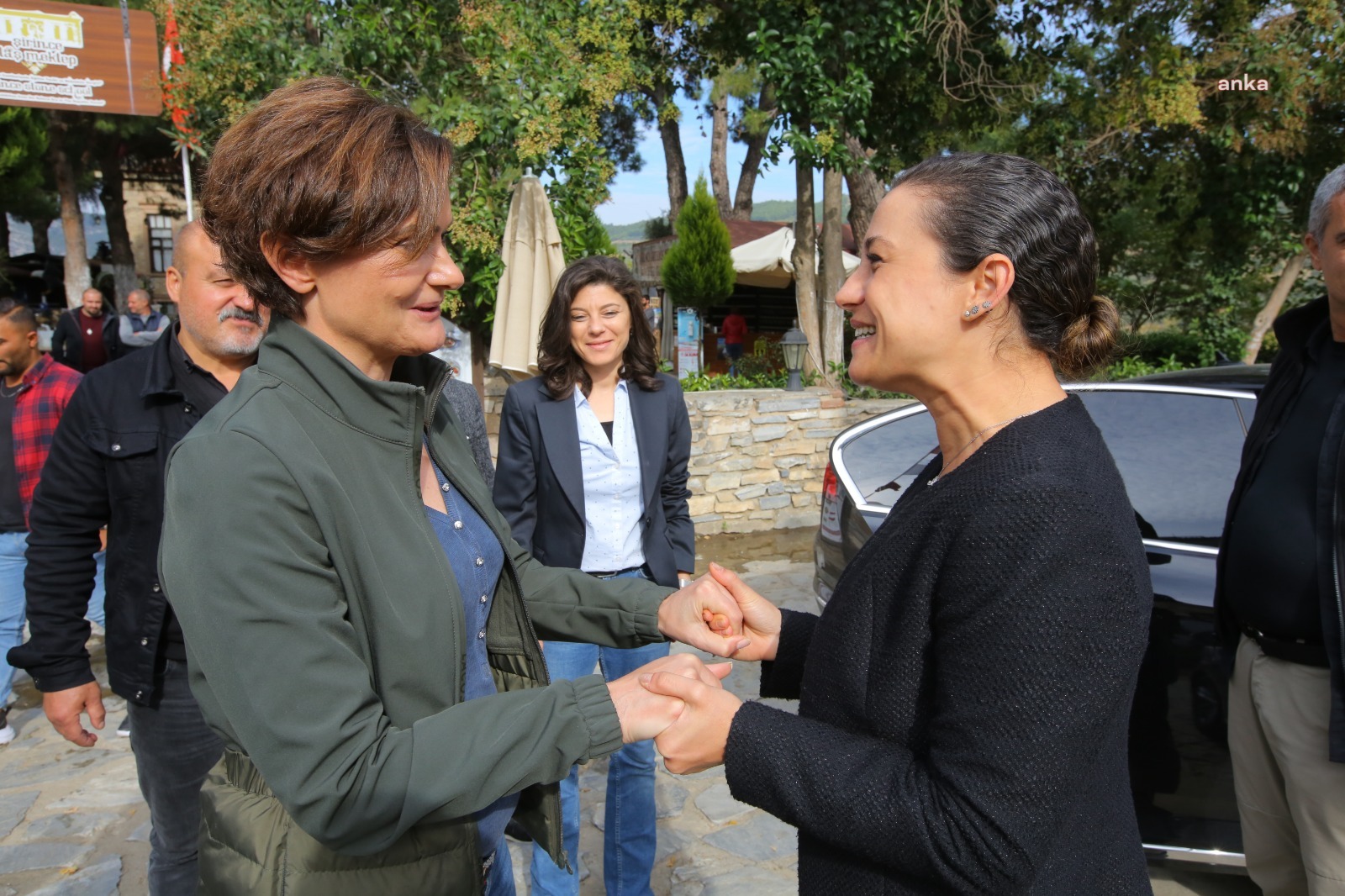 CANAN KAFTANCIOĞLU’NDAN EFES SELÇUK’A SÜRPRİZ ZİYARET