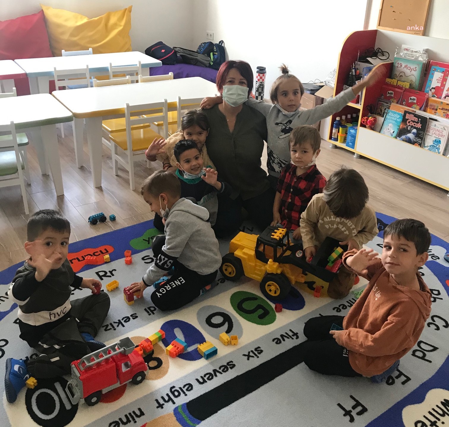 KARABURUN BELEDİYESİ ANAOKULU, İLK ÖĞRENCİLERİNE KAPILARINI AÇTI