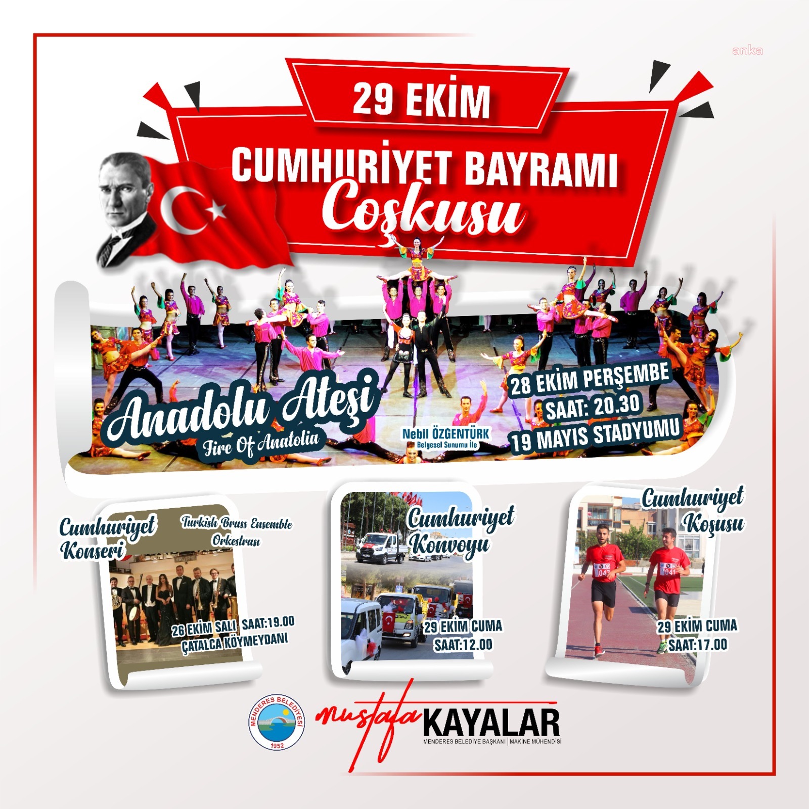 MENDERES’TE CUMHURİYET COŞKUSU