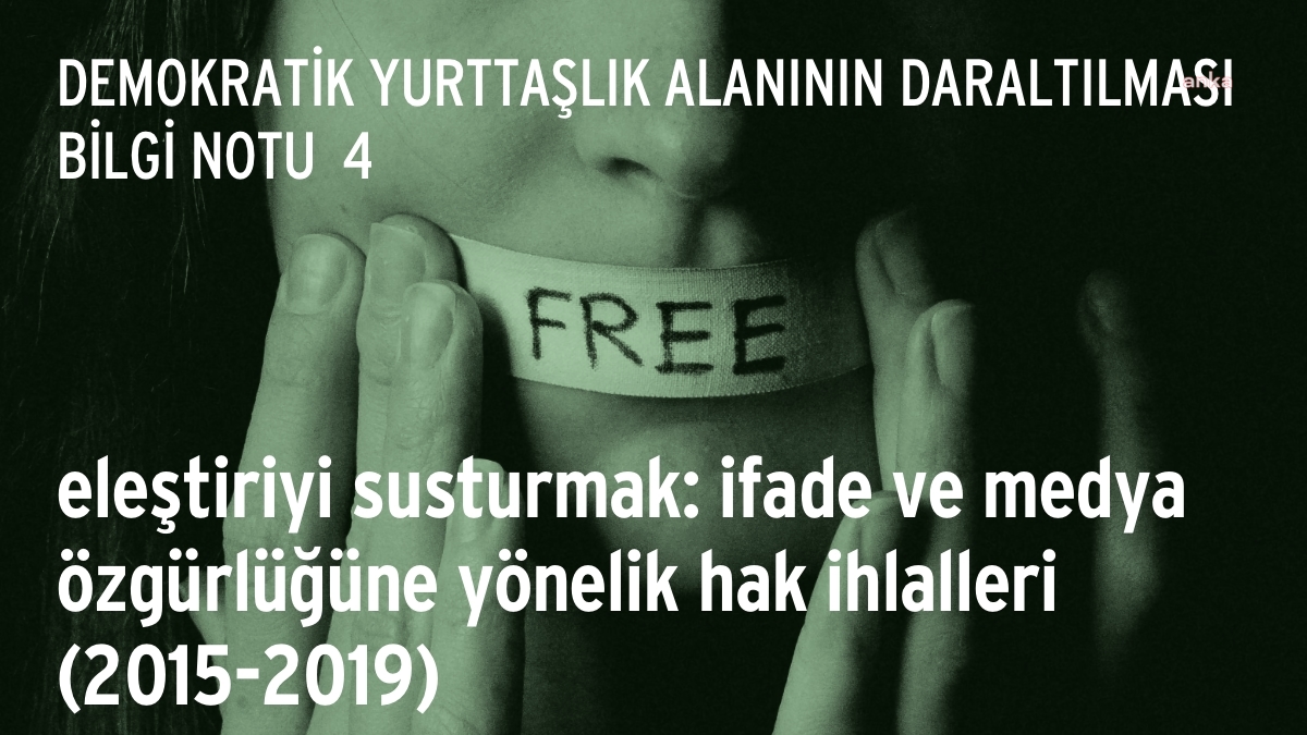 TİHV: SON 5 YILDA İFADE VE MEDYA ÖZGÜRLÜĞÜNÜ KULLANAN 2 BİN 801 KİŞİ TUTUKLANDI
