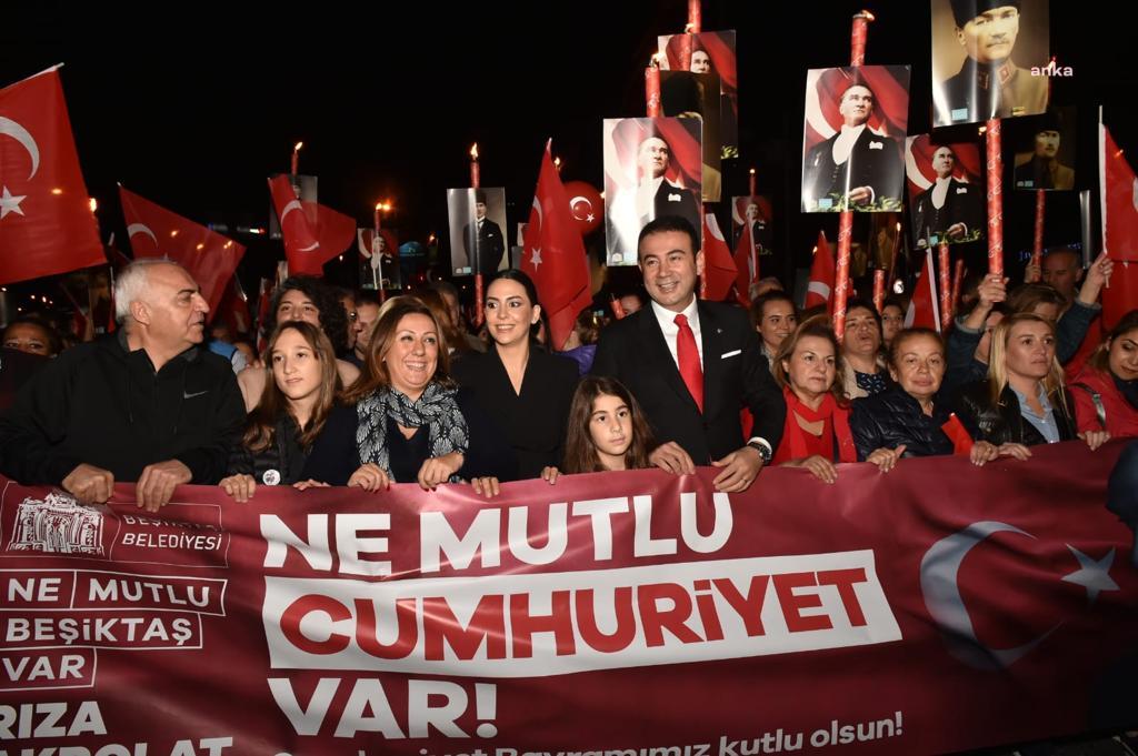 BEŞİKTAŞ BELEDİYESİ'NDEN CUMHURİYET'İN 98.YILINDA COŞKULU KUTLAMA