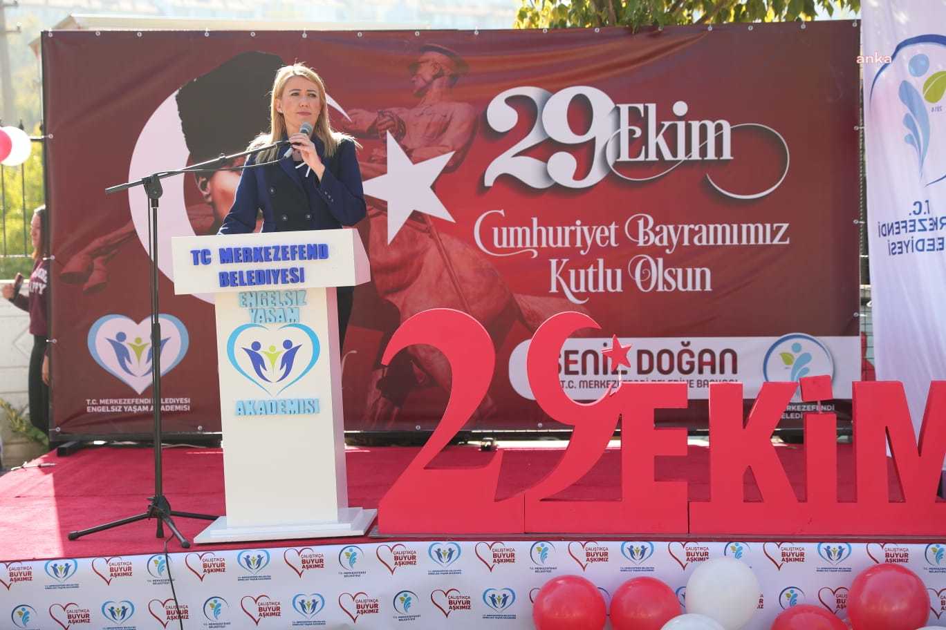MERKEZEFENDİ BELEDİYESİ ENGELSİZ YAŞAM AKADEMİSİ’NDE CUMHURİYET BAYRAMI COŞKUSU