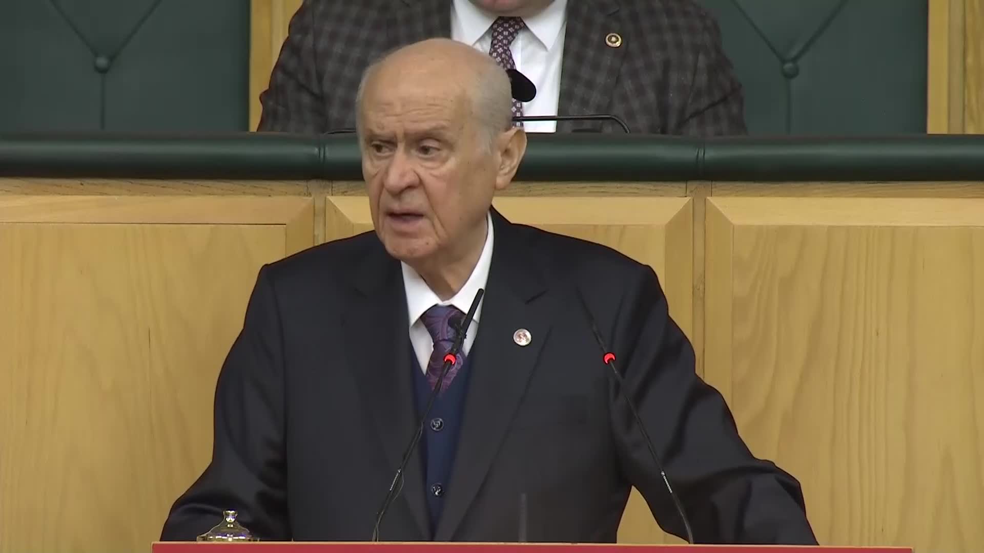 BAHÇELİ CHP’Yİ ŞİFRELİ DARBE MESAJI VERMEKLE SUÇLADI