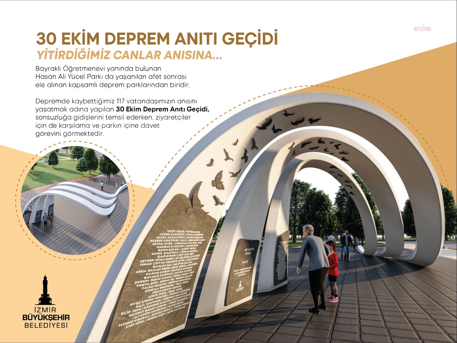 İZMİR DEPREMİNİN YILDÖNÜMÜNDE '30 EKİM DEPREM ANITI' AÇILACAK