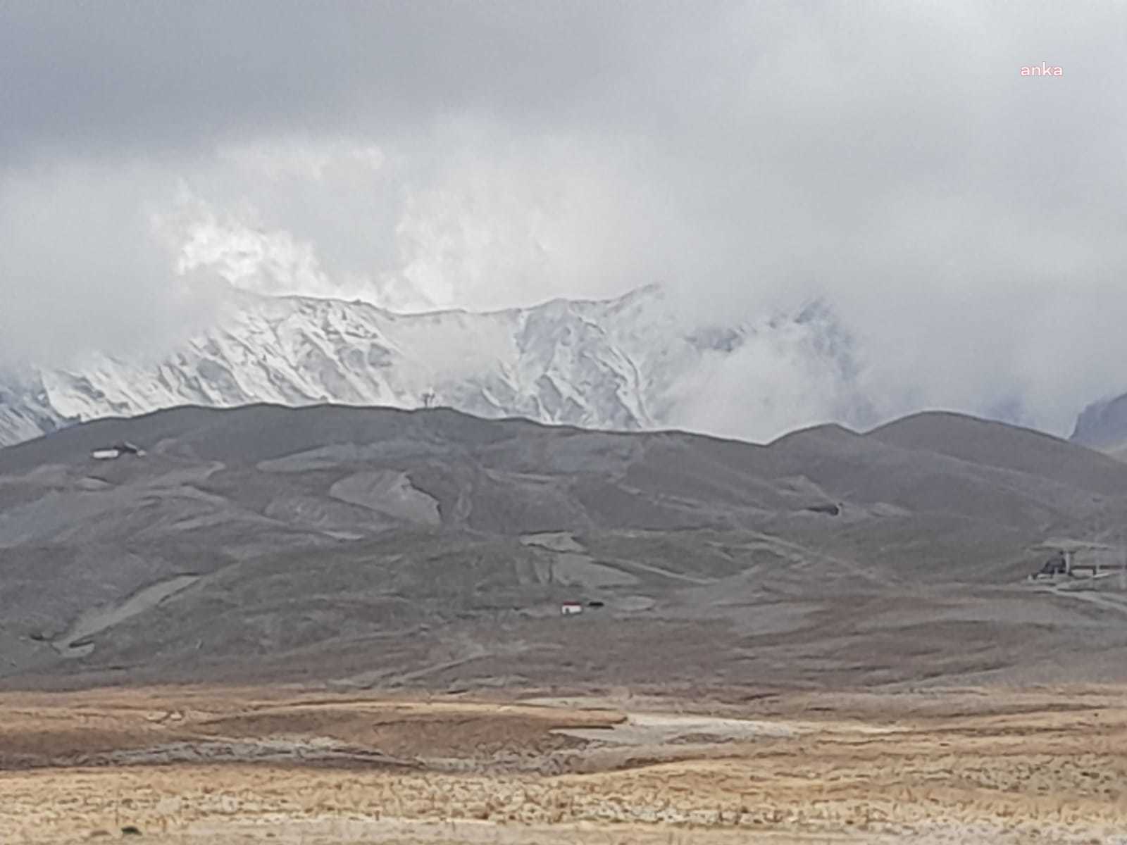 ERCİYES’E KAR YAĞDI, KAYSERİ SOĞUDU
