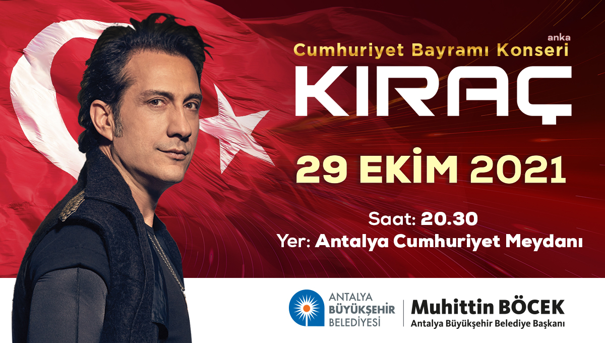 ANTALYA BÜYÜKŞEHİR'DEN DOLU DOLU 29 EKİM KUTLAMASI