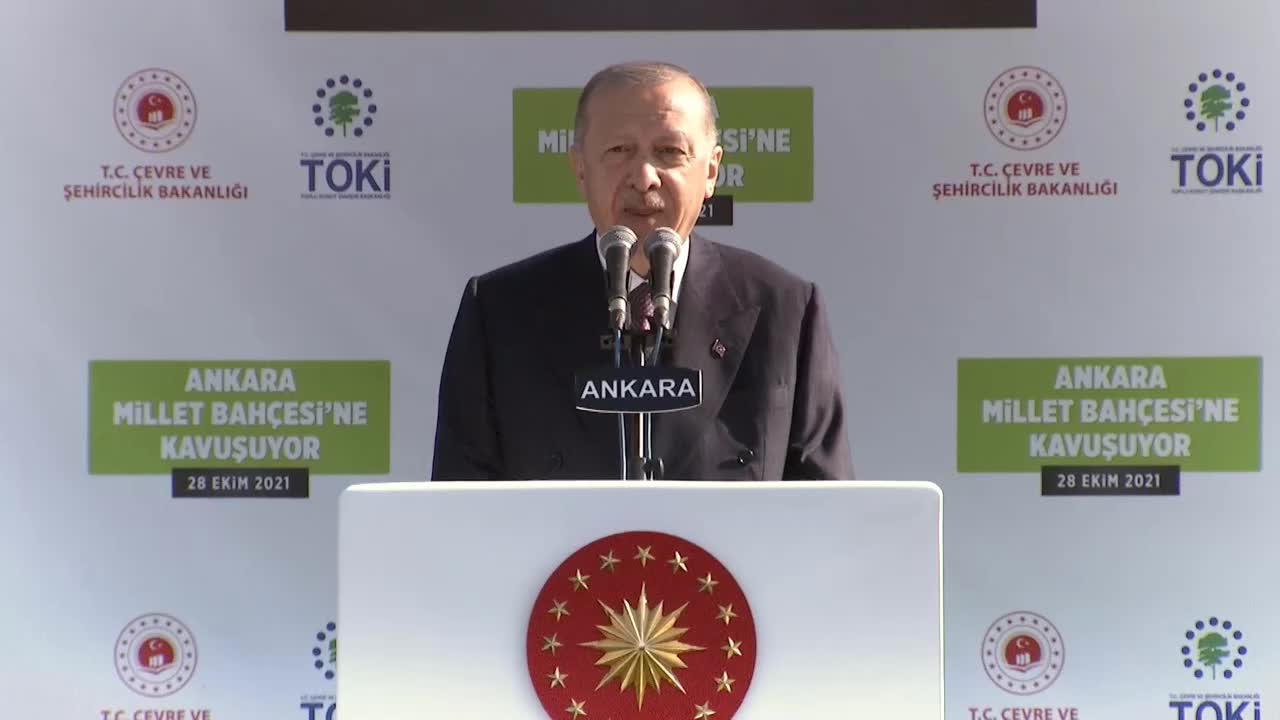 CUMHURBAŞKANI ERDOĞAN: "AVRUPA'DA, AMERİKA'DA RAFLAR BOŞ. ELHAMDÜLİLLAH BİZDE BOLLUK BEREKET YOLUNDA DEVAM EDİYOR"