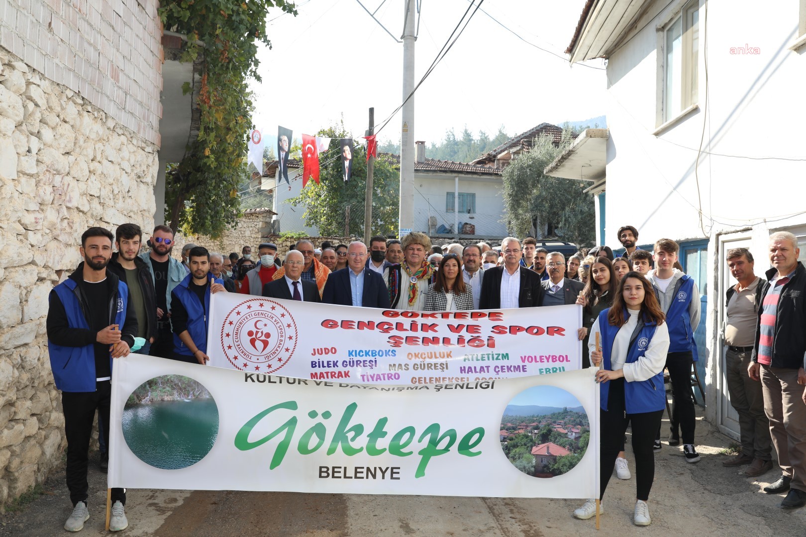 GÖKTEPE KÜLTÜRÜ, MENTEŞE'DE ŞENLİKLERLE YAŞATILIYOR