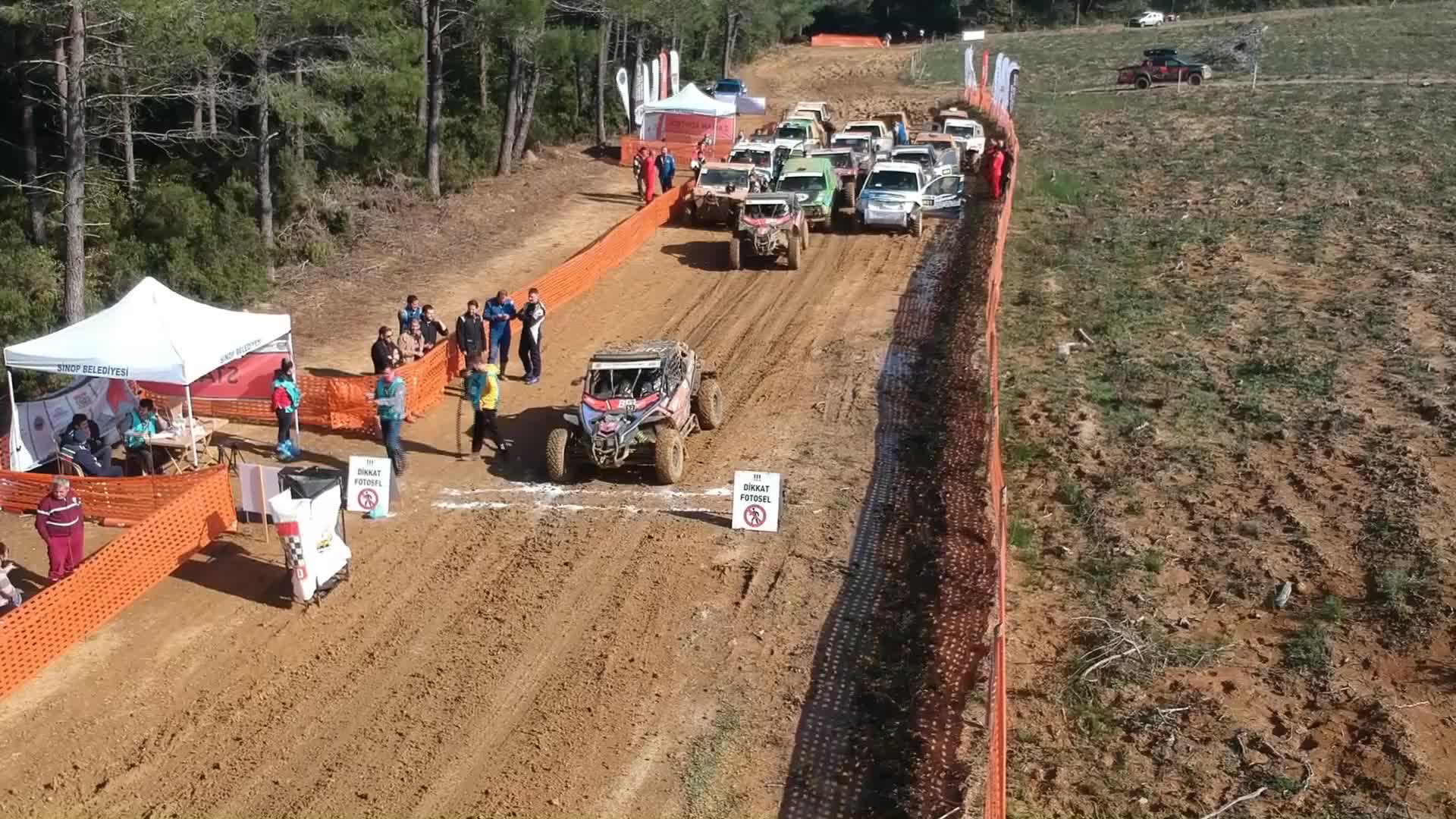 OFF-ROAD 4. AYAK YARIŞLARI SİNOP'TA BAŞLADI