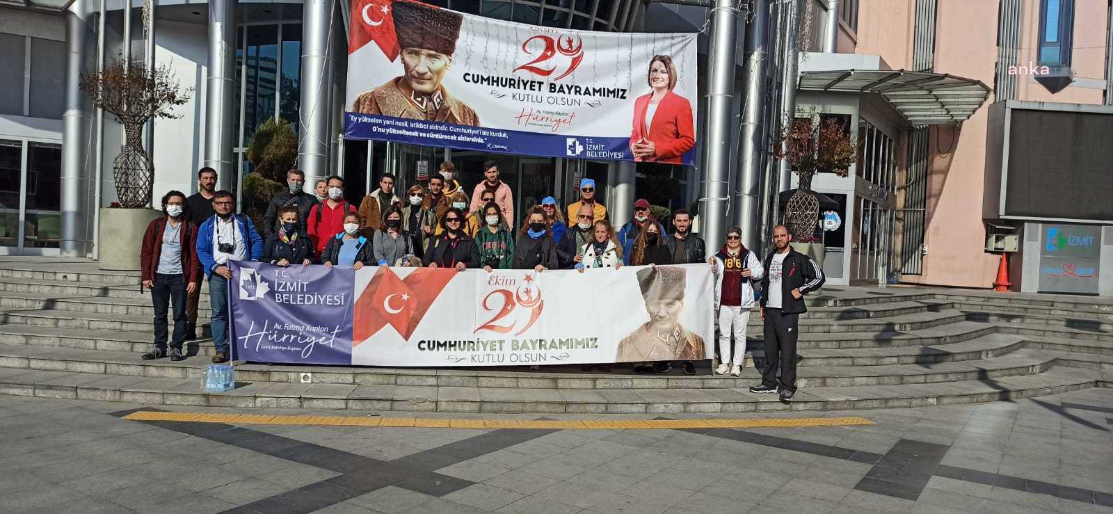 İZMİT BELEDİYESİ HOŞGÖRÜ YOLU'NDA YÜRÜYÜŞ DÜZENLEDİ