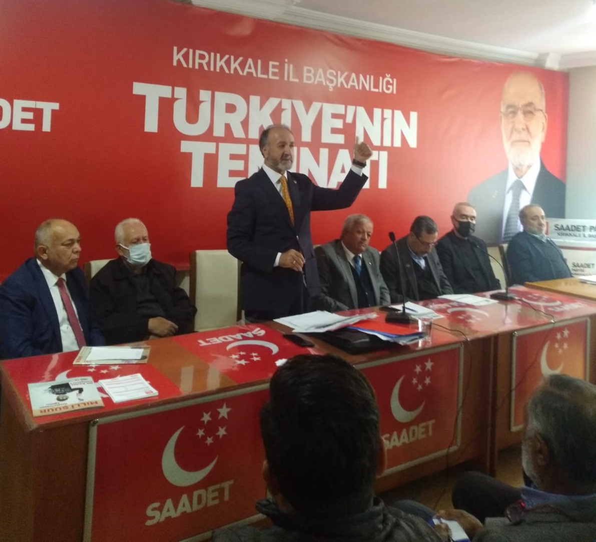 SAADET PARTİSİ GENEL BAŞKAN YARDIMCISI CAFER GÜNEŞ: "DÜN GÖNLÜNÜ VERENLER BUGÜN BİZE HEM GÖNLÜNÜ HEM OYUNU VERMEYE HAZIR"