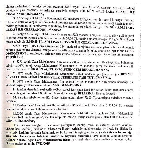 ‘HDP’Lİ ZANNETTİK’ DİYEN POLİSE, 10 TAKSİTLİ 3 BİN LİRA CEZA