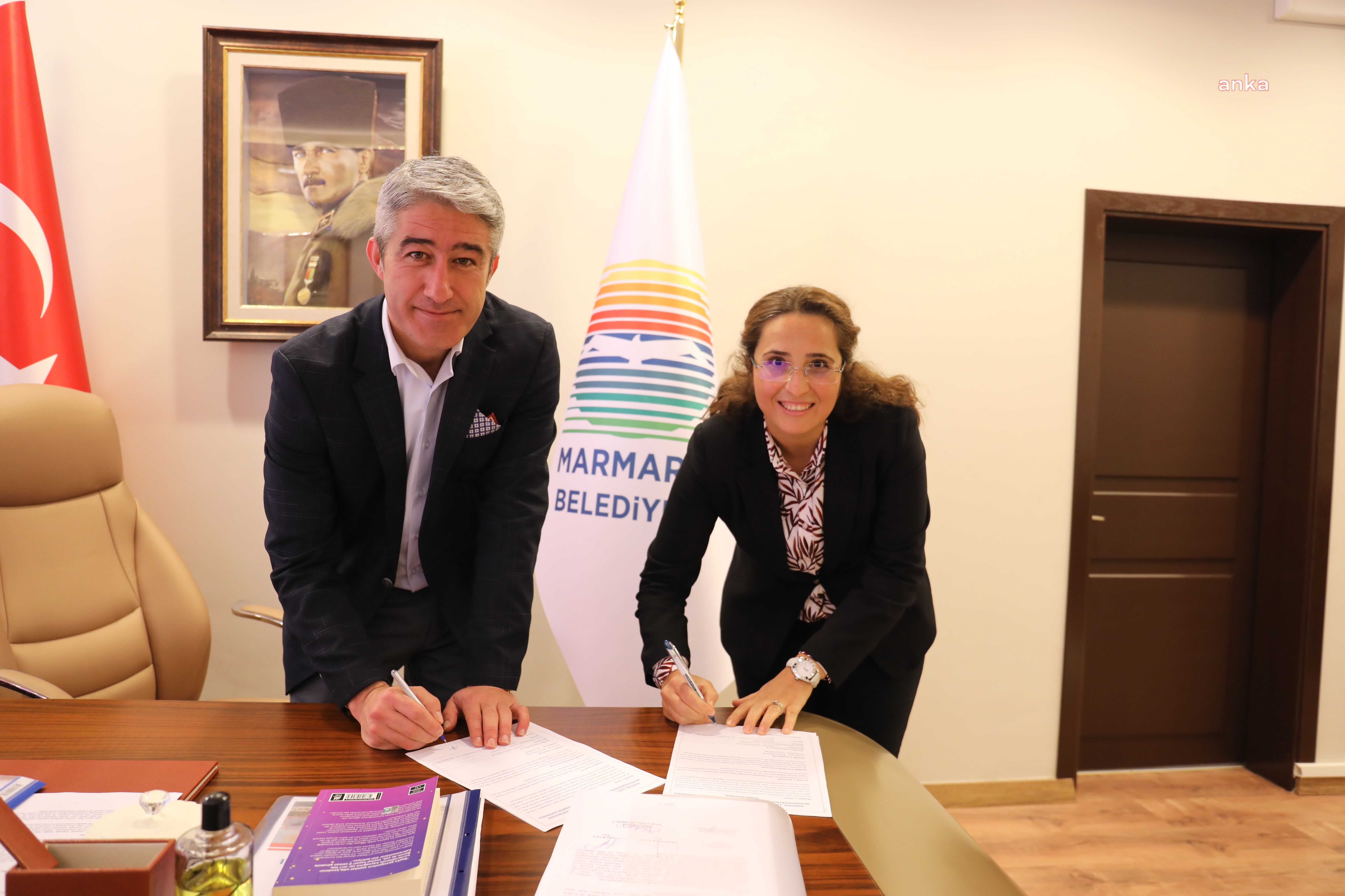 MARMARİS BELEDİYESİ VE TAPU MÜDÜRLÜĞÜ ARASINDA İŞBİRLİĞİ