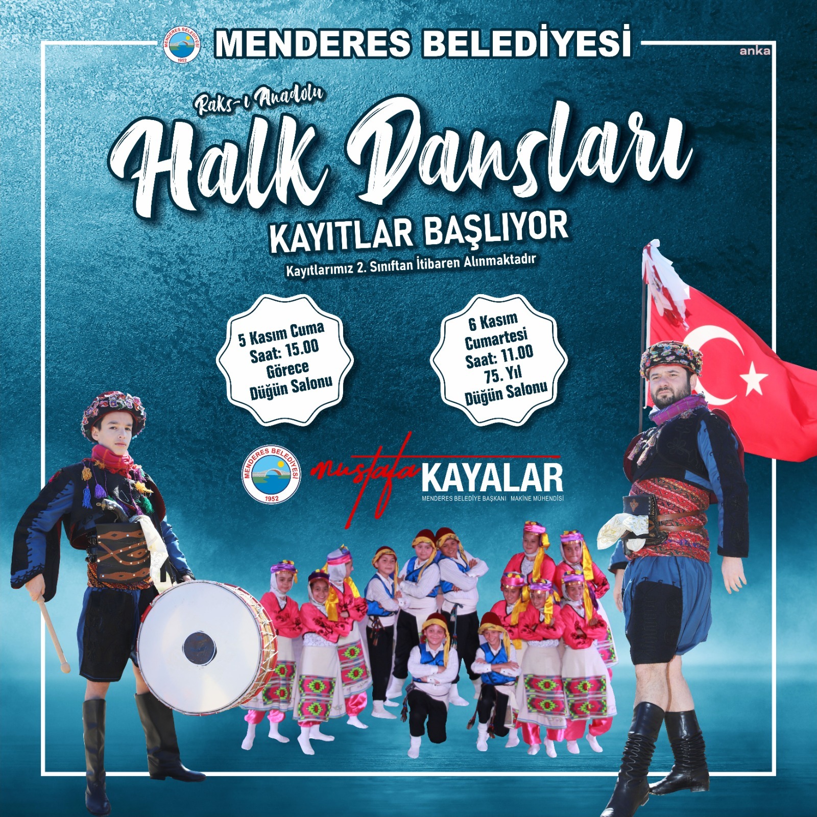 MENDERES’TE HALK DANSLARI KURSLARI İÇİN KAYIT ZAMANI