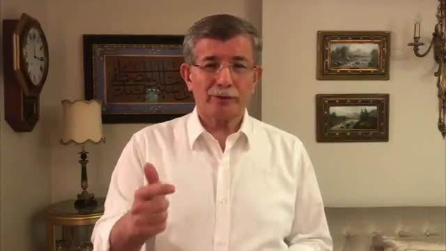 DAVUTOĞLU: TEHLİKE YOKSA CUMHURBAŞKANI NEDEN HUBER'DEN ÇIKMIYOR?
