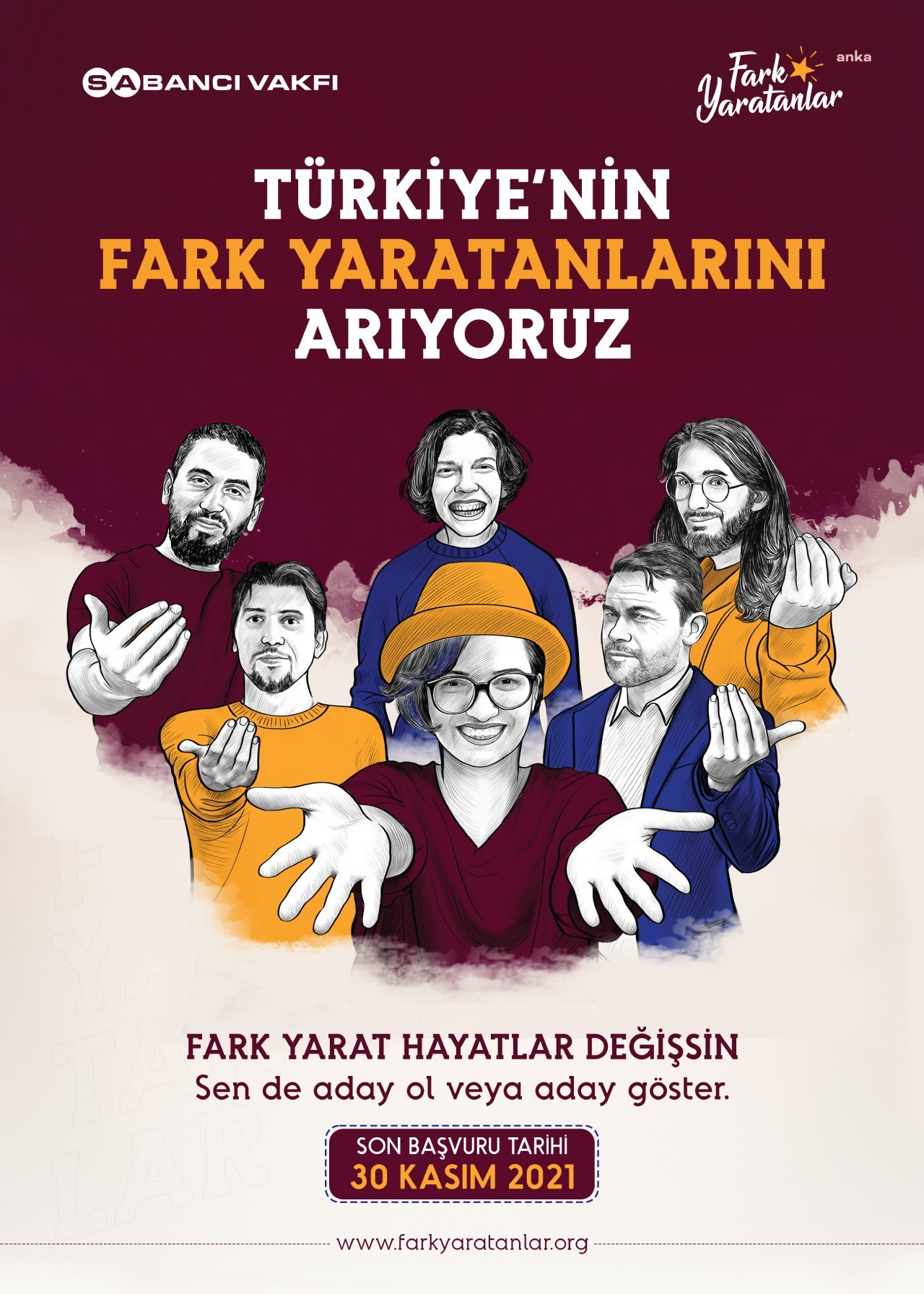 SABANCI VAKFI 13. SEZONUNDA TÜRKİYENİN YENİ FARK YARATANLARINI ARIYOR