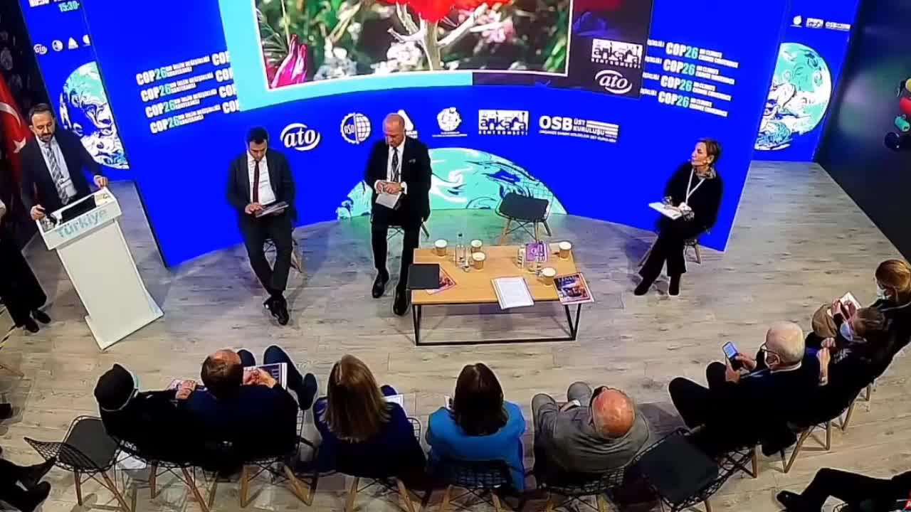 GLASGOW'DA KONUŞAN ANKARA KENT KONSEYİ BAŞKANI YILMAZ, GÖLBAŞI SEVGİ ÇİÇEĞİ İTTİFAKI ÇAĞRISI YAPTI