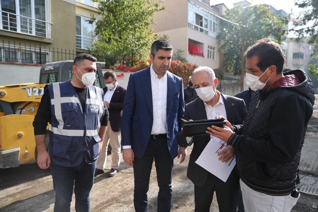 KARTAL BELEDİYESİ'NDEN KARLIKTEPE’DE ASFALT SEFERBERLİĞİ