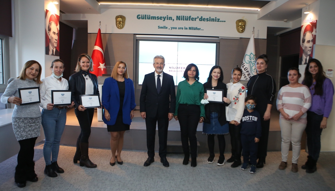 NİLÜFER’DE GİRİŞİMCİ ADAYLARINA SERTİFİKA