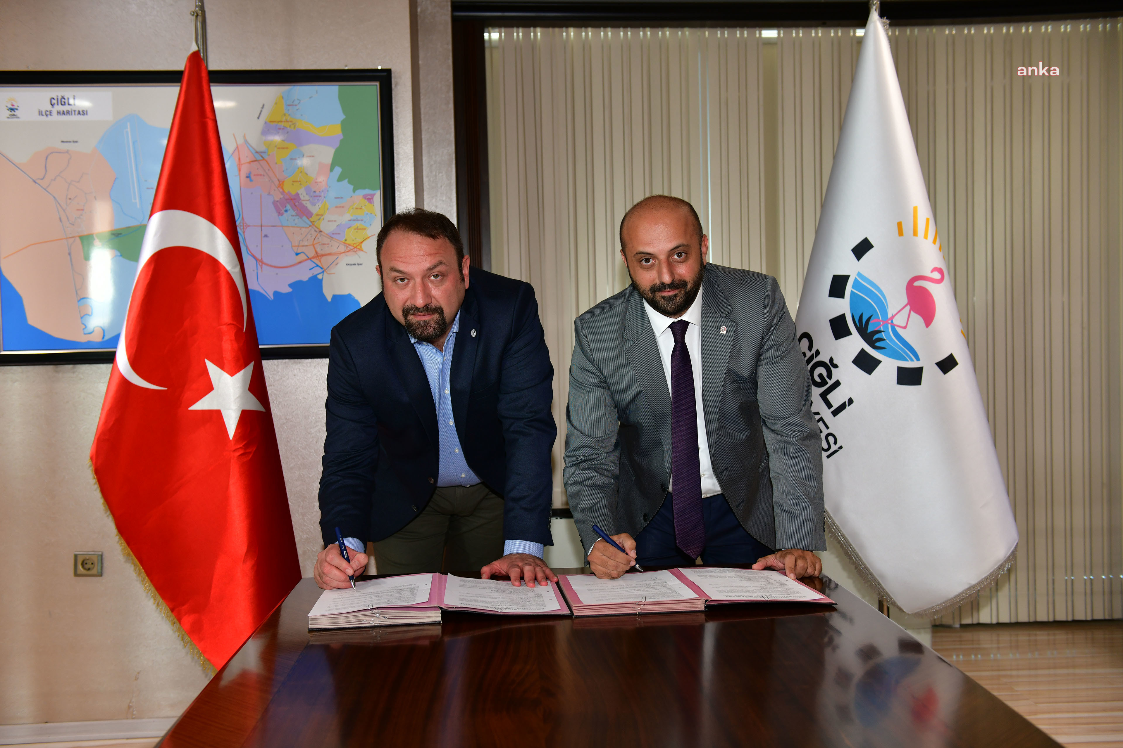 ÇİĞLİ BELEDİYESİ’NDEN BİR İŞ BİRLİĞİ PROTOKOLÜ DAHA