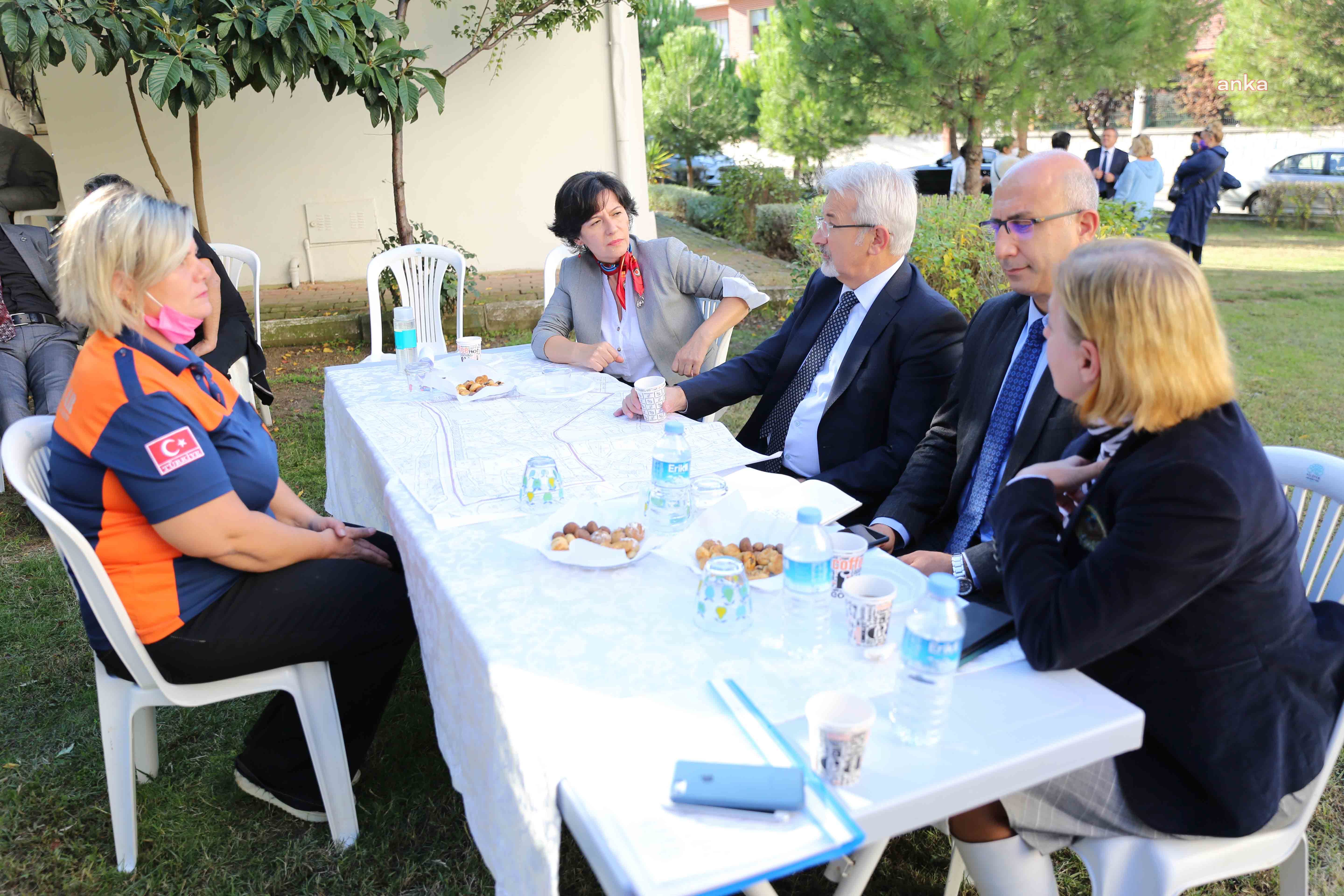 NİLÜFER BELEDİYE BAŞKANI ERDEM, BARIŞ SAKİNLERİYLE BULUŞTU
