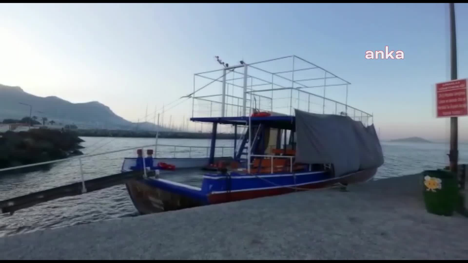 BODRUM’DA GÖÇMEN TEKNESİ BATTI 3 GÖÇMEN KAYIP