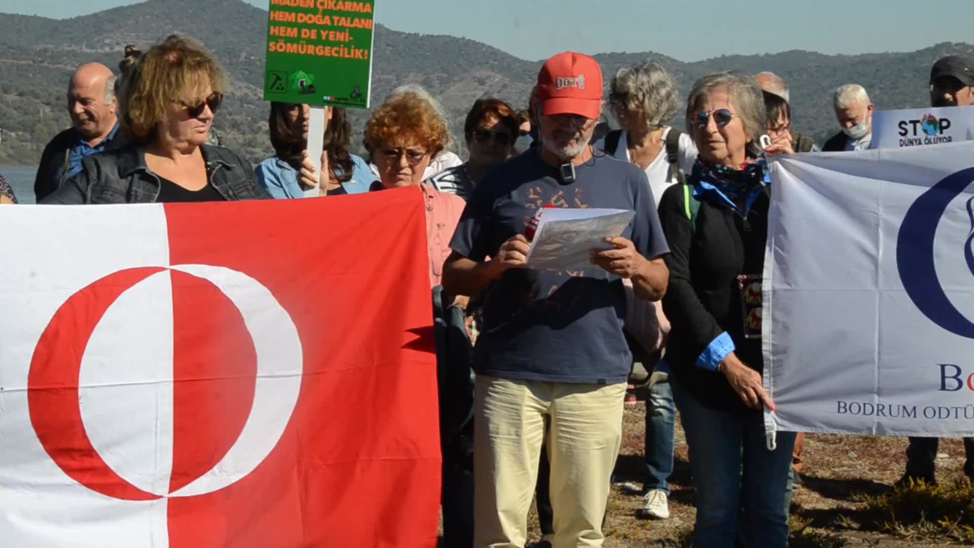 ODTÜ’LÜLERDEN MİLAS'TA EYLEM: ÜÇ TERMİK SANTRAL KÖYLERİMİZİ YUTUYOR