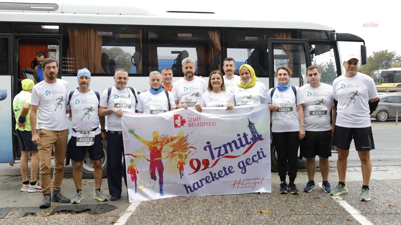 İZMİT BELEDİYESİ İSTANBUL MARATONU’NDA