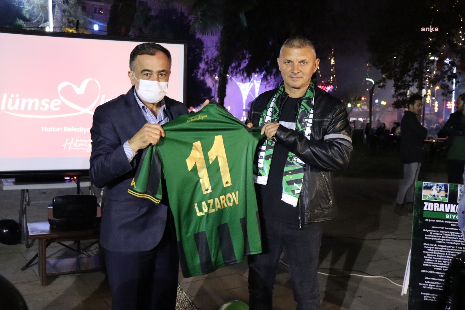 İZMİT BELEDİYESİ ZDRAVKO LAZAROV'U UNUTMADI