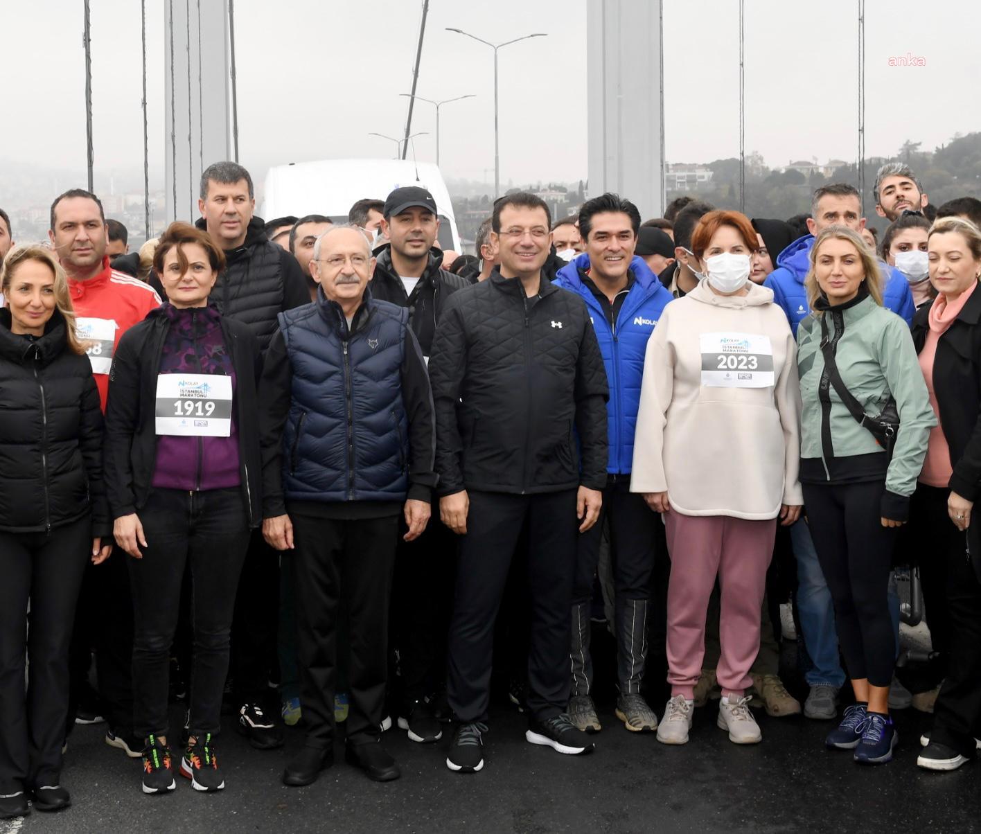 BEŞİKTAŞ BELEDİYE BAŞKANI AKPOLAT 43. İSTANBUL MARATONU’NA KATILDI