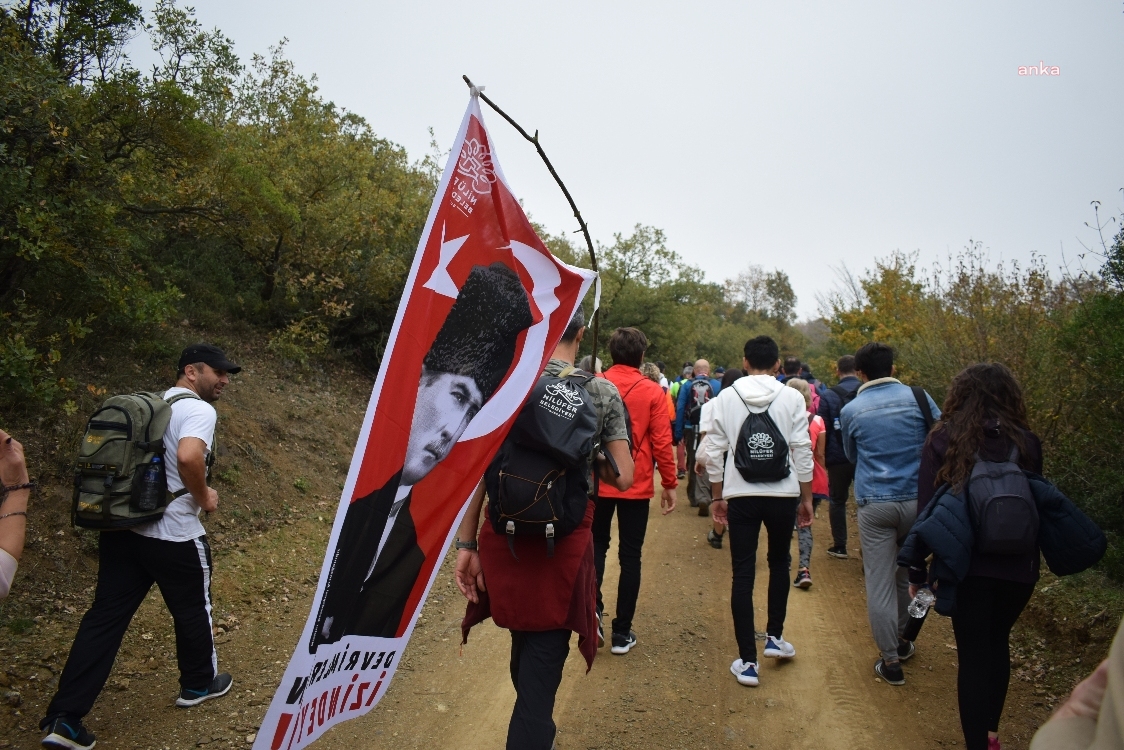 NİLÜFER BELEDİYESİ 'ATATÜRK'Ü ANMA YÜRÜYÜŞÜ' DÜZENLEDİ