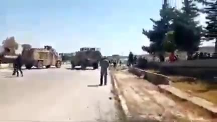 İDLİB M4 OTOBANINDA PATLAMA İDDİASI