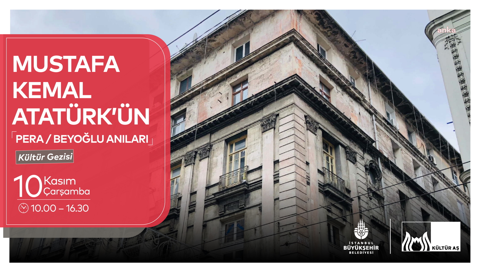 İBB’DEN 10 KASIM’A ÖZEL KÜLTÜR GEZİSİ