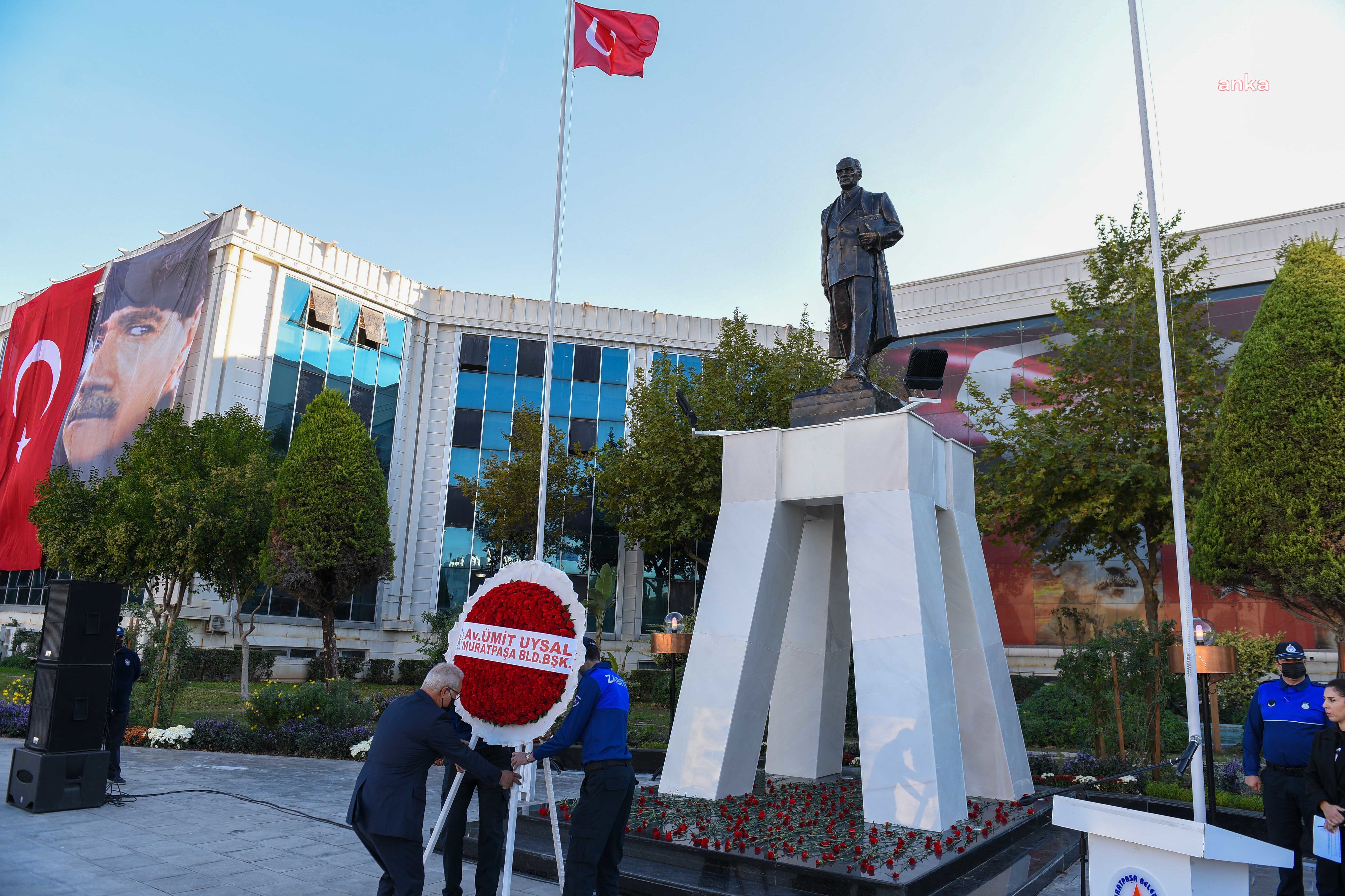 Muratpaşa’da 10 Kasım anması