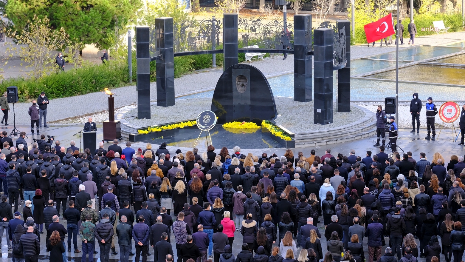 NİLÜFER'DE ATATÜRK ANMASI
