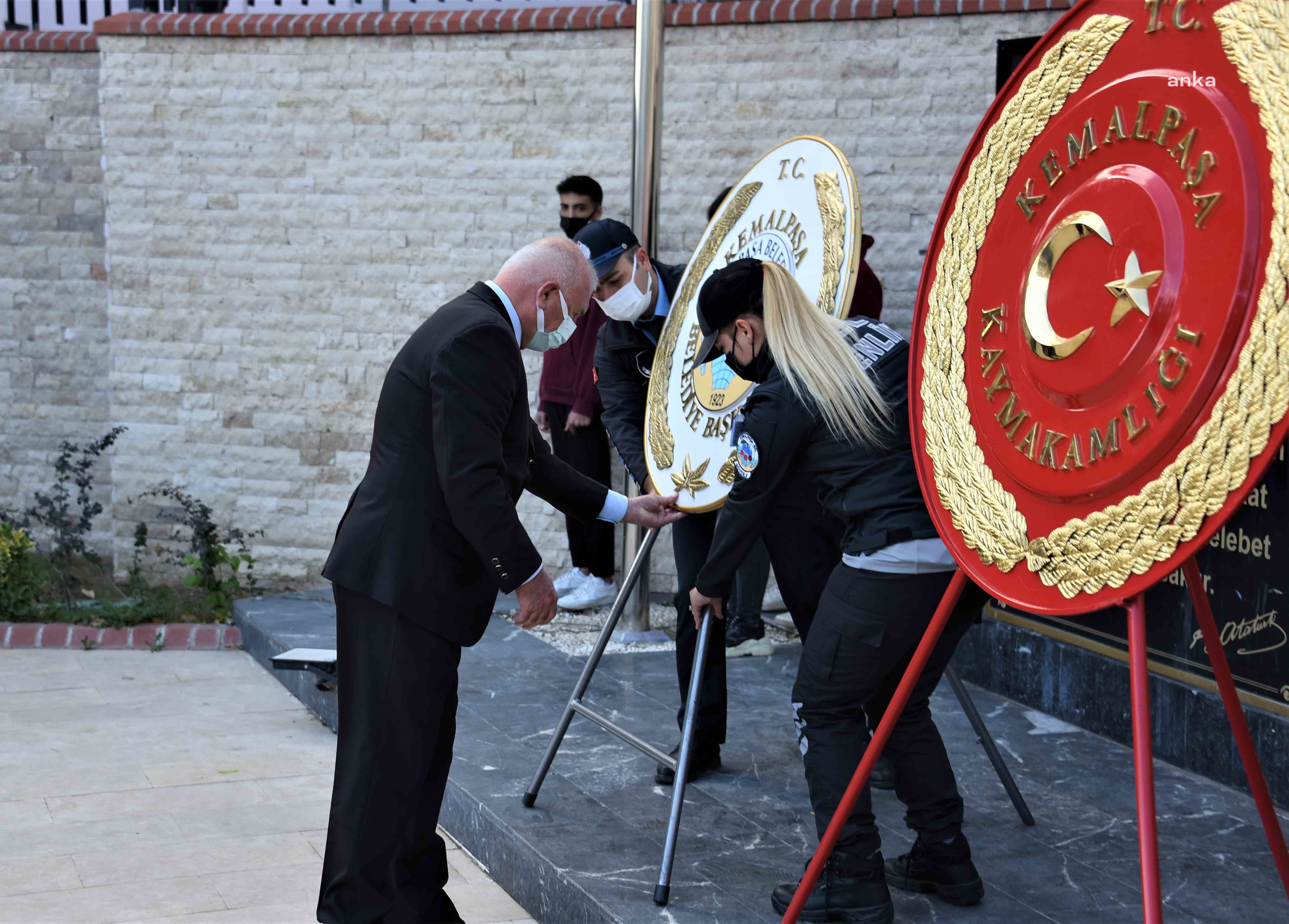 BÜYÜK ÖNDER ATATÜRK, KEMALPAŞA’DA TÖRENLE ANILDI